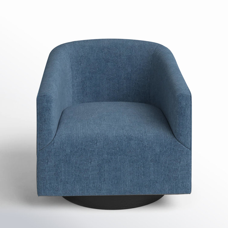 AllModern Donovan Upholstered Swivel Barrel Chair & Reviews Wayfair